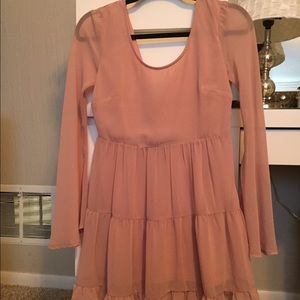 Blush dress